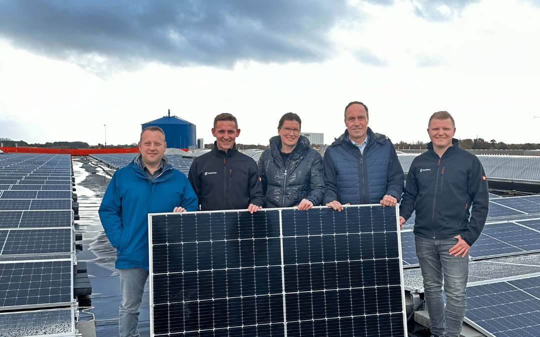 Meilenstein für Nachhaltigkeit: Die Hermann Reckers GmbH & Co. KG installiert 2.220 kWp Photovoltaikanlage