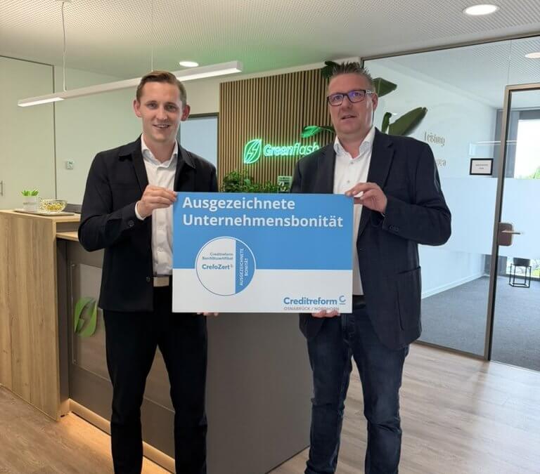 CrefoZert-Siegel: Ausgezeichnet für eine außergewöhnliche Bonität