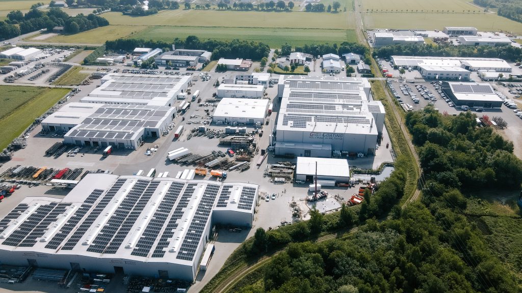 Giga Coating Energiesystem mit Photovoltaik