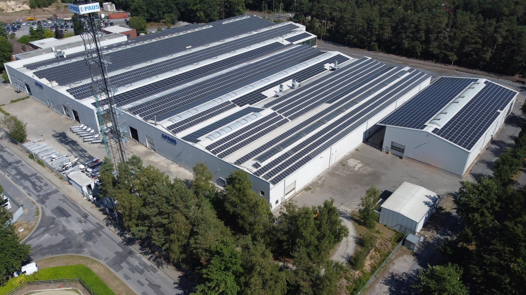 Energiesystem bei der Paus Maschinenfabrik